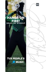 Hands on Fire! Marching Band sheet music cover Thumbnail